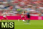 23.09.2023, Fussball 1. Bundesliga 2023/2024, 5.Spieltag, FC Bayern Mnchen - VfL Bochum, in der Allianz-Arena Mnchen. Mitzieh-Aufnahme, Kingsley Coman (FC Bayern Mnchen)  

