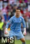 23.09.2023, Fussball 1. Bundesliga 2023/2024, 5.Spieltag, FC Bayern Mnchen - VfL Bochum, in der Allianz-Arena Mnchen. Torwart Manuel Riemann (VfL Bochum) 

