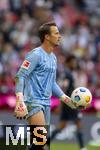 23.09.2023, Fussball 1. Bundesliga 2023/2024, 5.Spieltag, FC Bayern Mnchen - VfL Bochum, in der Allianz-Arena Mnchen. Torwart Manuel Riemann (VfL Bochum) 


