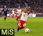 11.11.2023, Fussball 1. Bundesliga 2023/2024, 11.Spieltag, FC Bayern München - 1.FC Heidenheim, in der Allianz-Arena München. Harry Kane (FC Bayern München) Schuss.