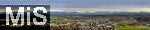 16.11.2023,  Bad Wörishofen, klare Luft im Herbst, Luftbild mit der Alpenkette im Hintergrund, Panoramabild.