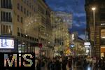 20.11.2023, Hauptstadt Wien (Österreich) erstrahlt im vorweihnachtlichem Glanz, impressionen vom Stephansplatz, 