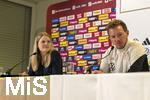 20.11.2023, Fussball, Testspiel 2023/24, sterreich - Deutschland,  DFB-Nationalmannschaft am Tag vor dem Lnderspiel im Ernst Happel Stadion Wien, Pressekonferenz DFB, Trainer Julian Nagelsmann (Deutschland) 

