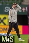 20.11.2023, Fussball, Testspiel 2023/24, sterreich - Deutschland, Training der DFB-Nationalmannschaft am Tag vor dem Lnderspiel im Ernst Happel Stadion Wien, Trainer Julian Nagelsmann (Deutschland) nachdenklich 

