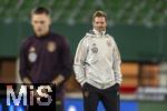 20.11.2023, Fussball, Testspiel 2023/24, sterreich - Deutschland, Training der DFB-Nationalmannschaft am Tag vor dem Lnderspiel im Ernst Happel Stadion Wien, Trainer Julian Nagelsmann (Deutschland) gut gelaunt.

