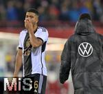 21.11.2023, Fussball, Lnderspiel, Testspiel 2023/24, sterreich - Deutschland, im Ernst Happel Stadion Wien,   Benjamin Henrichs (Deutschland) ist frustriert 

