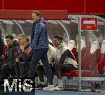 21.11.2023, Fussball, Lnderspiel, Testspiel 2023/24, sterreich - Deutschland, im Ernst Happel Stadion Wien, Trainer Julian Nagelsmann (Deutschland) unzufrieden.

