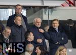 21.11.2023, Fussball, Lnderspiel, Testspiel 2023/24, sterreich - Deutschland, im Ernst Happel Stadion Wien,  Hans-Joachim Watzke, Sportdirektor Rudi Vller (mitte, Deutschland) auf der Tribne 

