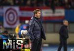 21.11.2023, Fussball, Lnderspiel, Testspiel 2023/24, sterreich - Deutschland, im Ernst Happel Stadion Wien, Trainer Julian Nagelsmann (Deutschland) unzufrieden.

