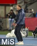 21.11.2023, Fussball, Lnderspiel, Testspiel 2023/24, sterreich - Deutschland, im Ernst Happel Stadion Wien, Trainer Julian Nagelsmann (Deutschland) unzufrieden.

