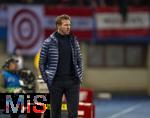 21.11.2023, Fussball, Lnderspiel, Testspiel 2023/24, sterreich - Deutschland, im Ernst Happel Stadion Wien, Trainer Julian Nagelsmann (Deutschland) unzufrieden.

