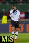 21.11.2023, Fussball, Lnderspiel, Testspiel 2023/24, sterreich - Deutschland, im Ernst Happel Stadion Wien, Leroy Sane (Deutschland) nachdenklich 

