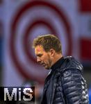 21.11.2023, Fussball, Lnderspiel, Testspiel 2023/24, sterreich - Deutschland, im Ernst Happel Stadion Wien, Trainer Julian Nagelsmann (Deutschland) unzufrieden.

