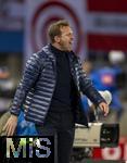 21.11.2023, Fussball, Lnderspiel, Testspiel 2023/24, sterreich - Deutschland, im Ernst Happel Stadion Wien, Trainer Julian Nagelsmann (Deutschland) unzufrieden.

