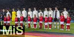 21.11.2023, Fussball, Lnderspiel, Testspiel 2023/24, sterreich - Deutschland, im Ernst Happel Stadion Wien, Aufstellung zur Hymne. v.li: Ilkay Gndogan (Deutschland), Torwart Kevin Trapp (Deutschland), Antonio Rdiger (Deutschland), Jonathan Tah (Deutschland), Julian Brandt (Deutschland), Mats Hummels (Deutschland), Serge Gnabry (Deutschland), Niclas Fllkrug (Deutschland), Kai Havertz (Deutschland), Leon Goretzka (Deutschland), Leroy Sane (Deutschland).

