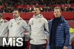 21.11.2023, Fussball, Lnderspiel, Testspiel 2023/24, sterreich - Deutschland, im Ernst Happel Stadion Wien,  v.re: Trainer Julian Nagelsmann (Deutschland), Co-Trainer Sandro Wagner (Deutschland), Assistenztrainer (Standards) Mads Buttgereit (Deutschland),  


