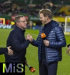 21.11.2023, Fussball, Lnderspiel, Testspiel 2023/24, sterreich - Deutschland, im Ernst Happel Stadion Wien, v.li: Trainer Ralf Rangnick (sterreich), Trainer Julian Nagelsmann (Deutschland), 

