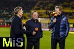 21.11.2023, Fussball, Lnderspiel, Testspiel 2023/24, sterreich - Deutschland, im Ernst Happel Stadion Wien, v.li: ZDF-Moderator Jochen Breyer, Trainer Ralf Rangnick (sterreich), Trainer Julian Nagelsmann (Deutschland), 

