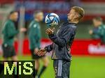 21.11.2023, Fussball, Lnderspiel, Testspiel 2023/24, sterreich - Deutschland, im Ernst Happel Stadion Wien, Josua Kimmich (Deutschland) beim Aufwrmen.


