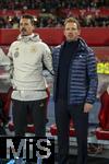 21.11.2023, Fussball, Lnderspiel, Testspiel 2023/24, sterreich - Deutschland, im Ernst Happel Stadion Wien,  v.re: Trainer Julian Nagelsmann (Deutschland), Co-Trainer Sandro Wagner (Deutschland), 

