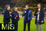 21.11.2023, Fussball, Lnderspiel, Testspiel 2023/24, sterreich - Deutschland, im Ernst Happel Stadion Wien, v.li: ZDF-Moderator Jochen Breyer, Trainer Ralf Rangnick (sterreich), Trainer Julian Nagelsmann (Deutschland), Per Mertesacker   


