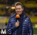 21.11.2023, Fussball, Lnderspiel, Testspiel 2023/24, sterreich - Deutschland, im Ernst Happel Stadion Wien, Trainer Julian Nagelsmann (Deutschland) beim ZDF-Interview.


