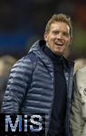 21.11.2023, Fussball, Lnderspiel, Testspiel 2023/24, sterreich - Deutschland, im Ernst Happel Stadion Wien, Trainer Julian Nagelsmann (Deutschland) lachend 


