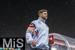 21.11.2023, Fussball, Lnderspiel, Testspiel 2023/24, sterreich - Deutschland, im Ernst Happel Stadion Wien, Niclas Fllkrug (Deutschland) nachdenklich im Regen. 


