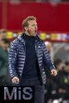 21.11.2023, Fussball, Lnderspiel, Testspiel 2023/24, sterreich - Deutschland, im Ernst Happel Stadion Wien, Trainer Julian Nagelsmann (Deutschland) frustriert.


