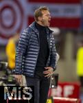 21.11.2023, Fussball, Lnderspiel, Testspiel 2023/24, sterreich - Deutschland, im Ernst Happel Stadion Wien, Trainer Julian Nagelsmann (Deutschland) gibt lautstark Anweisungen.


