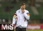 21.11.2023, Fussball, Lnderspiel, Testspiel 2023/24, sterreich - Deutschland, im Ernst Happel Stadion Wien, Niclas Fllkrug (Deutschland) nachdenklich vor dem Spiel im Regen.


