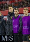 21.11.2023, Fussball, Lnderspiel, Testspiel 2023/24, sterreich - Deutschland, im Ernst Happel Stadion Wien, v.li: Niklas Sle (Deutschland), Pascal Gross (Deutschland), Josua Kimmich (Deutschland).


