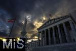 21.11.2023, sterreich, die Hauptstadt Wien. Impressionen vom sterreichischen Regierungsgebude, dem Parlament.
