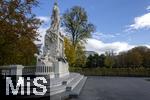 21.11.2023, sterreich, die Hauptstadt Wien. Impressionen am Mozart-Denkmal. Das Mozart-Denkmal zu Ehren des Komponisten Wolfgang Amadeus Mozart (17561791) in Wien befindet sich seit 1953 im Burggarten im 1. Bezirk Innere Stadt. 