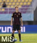 28.11.2023, Fussball U-17-Weltmeisterschaft 2023, Halbfinale, Argentinien - Deutschland, im Manahan Stadium (Surakarta). Max Moerstedt (Deutschland) 