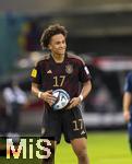 28.11.2023, Fussball U-17-Weltmeisterschaft 2023, Halbfinale, Argentinien - Deutschland, im Manahan Stadium (Surakarta). Eric Emanuel da Silva Moreira (Deutschland) 