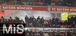 29.11.2023,  Fussball UEFA Championsleague 2023/2024: 5.Spieltag Vorrunde,  FC Bayern Mnchen - FC Kopenhagen, in der Allianz-Arena Mnchen. Ehrentribne mit Ehren-Prsident Uli Hoene (FC Bayern Mnchen, Hoeness), Ex-Vorstandsvorsitzender Karl-Heinz Rummenigge (FC Bayern Mnchen), Prsident Herbert Hainer (FC Bayern) etc.


