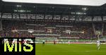 10.02.2024, Fussball 1. Bundesliga 2023/2024, 21.Spieltag, FC Augsburg - RB Leipzig, in der WWK-Arena Augsburg, Fanproteste gegen den Einstieg eines DFL-Investors.


