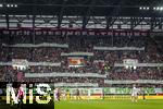 10.02.2024, Fussball 1. Bundesliga 2023/2024, 21.Spieltag, FC Augsburg - RB Leipzig, in der WWK-Arena Augsburg, Fanproteste gegen den Einstieg eines DFL-Investors.


