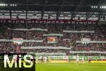 10.02.2024, Fussball 1. Bundesliga 2023/2024, 21.Spieltag, FC Augsburg - RB Leipzig, in der WWK-Arena Augsburg, Fanproteste gegen den Einstieg eines DFL-Investors.


