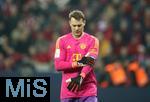 10.02.2024, Fussball 1. Bundesliga 2023/2024, 21. Spieltag, Bayer 04 Leverkusen - FC Bayern Mnchen, in der BayArena Leverkusen. Torwart Manuel Neuer (Bayern Mnchen)


