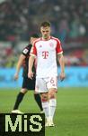 10.02.2024, Fussball 1. Bundesliga 2023/2024, 21. Spieltag, Bayer 04 Leverkusen - FC Bayern Mnchen, in der BayArena Leverkusen. Joshua Kimmich (Bayern Mnchen) enttuscht


