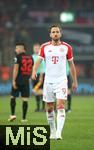 10.02.2024, Fussball 1. Bundesliga 2023/2024, 21. Spieltag, Bayer 04 Leverkusen - FC Bayern Mnchen, in der BayArena Leverkusen. Harry Kane (Bayern Mnchen) enttuscht


