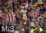 30.03.2024, Fussball 1. Bundesliga 2023/2024, 27.Spieltag, FC Bayern Mnchen - Borussia Dortmund, in der Allianz-Arena Mnchen.  Osterhschen unter den Bayernfans ist Traurig wegen der Niederlage.