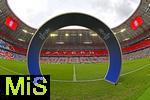 17.04.2024,  Fussball UEFA Championsleague 2023/2024: Viertelfinale,  FC Bayern Mnchen - FC Arsenal London, in der Allianz-Arena Mnchen. 


