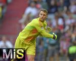 12.05.2024, Fussball 1. Bundesliga 2023/2024, 33.Spieltag, FC Bayern Mnchen - VfL Wolfsburg, in der Allianz-Arena Mnchen.   Torwart Manuel Neuer (FC Bayern Mnchen) 


