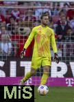 12.05.2024, Fussball 1. Bundesliga 2023/2024, 33.Spieltag, FC Bayern Mnchen - VfL Wolfsburg, in der Allianz-Arena Mnchen. Torwart Daniel Peretz (FC Bayern Mnchen) 

