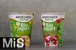 01.06.2024, Bio Joghurt ANDECHSER NATUR der Andechser Molkerei im Becher.