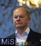 03.06.2024, Fussball Europameisterschaft 2024,  Besuch von Bundeskanzler Olaf Scholz im EM-Stadion Mnchen Fuball Arena.   
