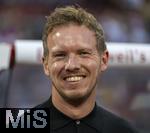 03.06.2024, Fussball Nationalteams Freundschaftsspiele 2024, Lnderspiel, Deutschland - Ukraine, im Max-Morlock-Stadion (Nrnberg).  Trainer Julian Nagelsmann (Deutschland) lachend 